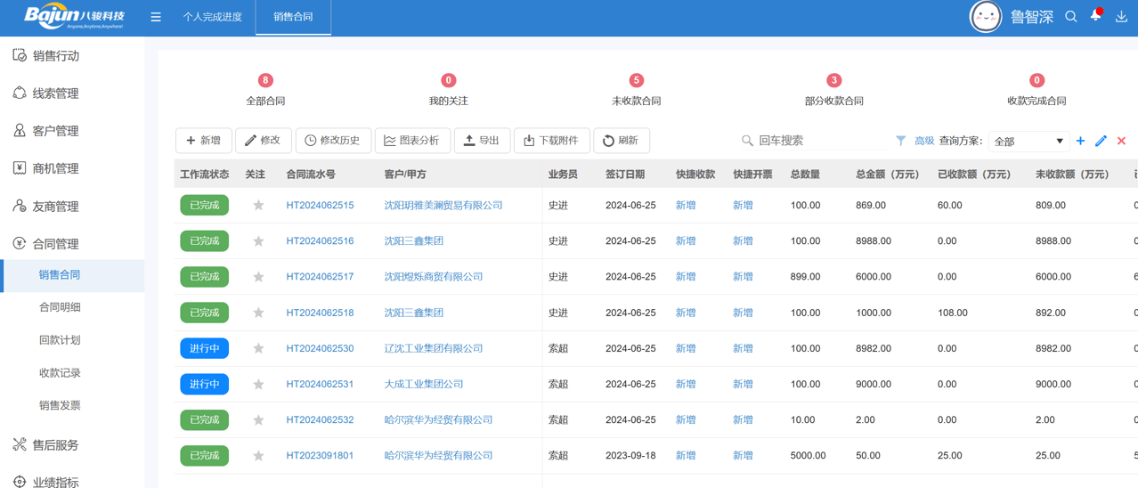 客户订单管理